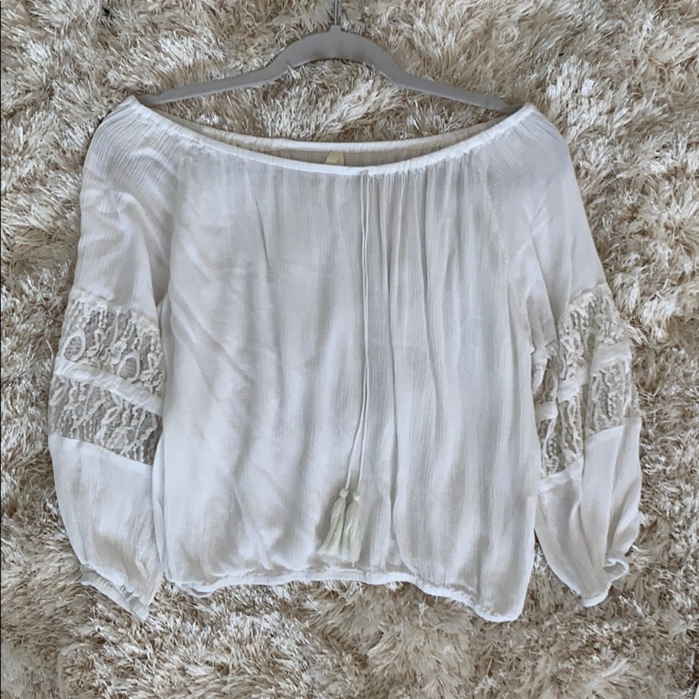 Bohemian Off- Shoulder Top